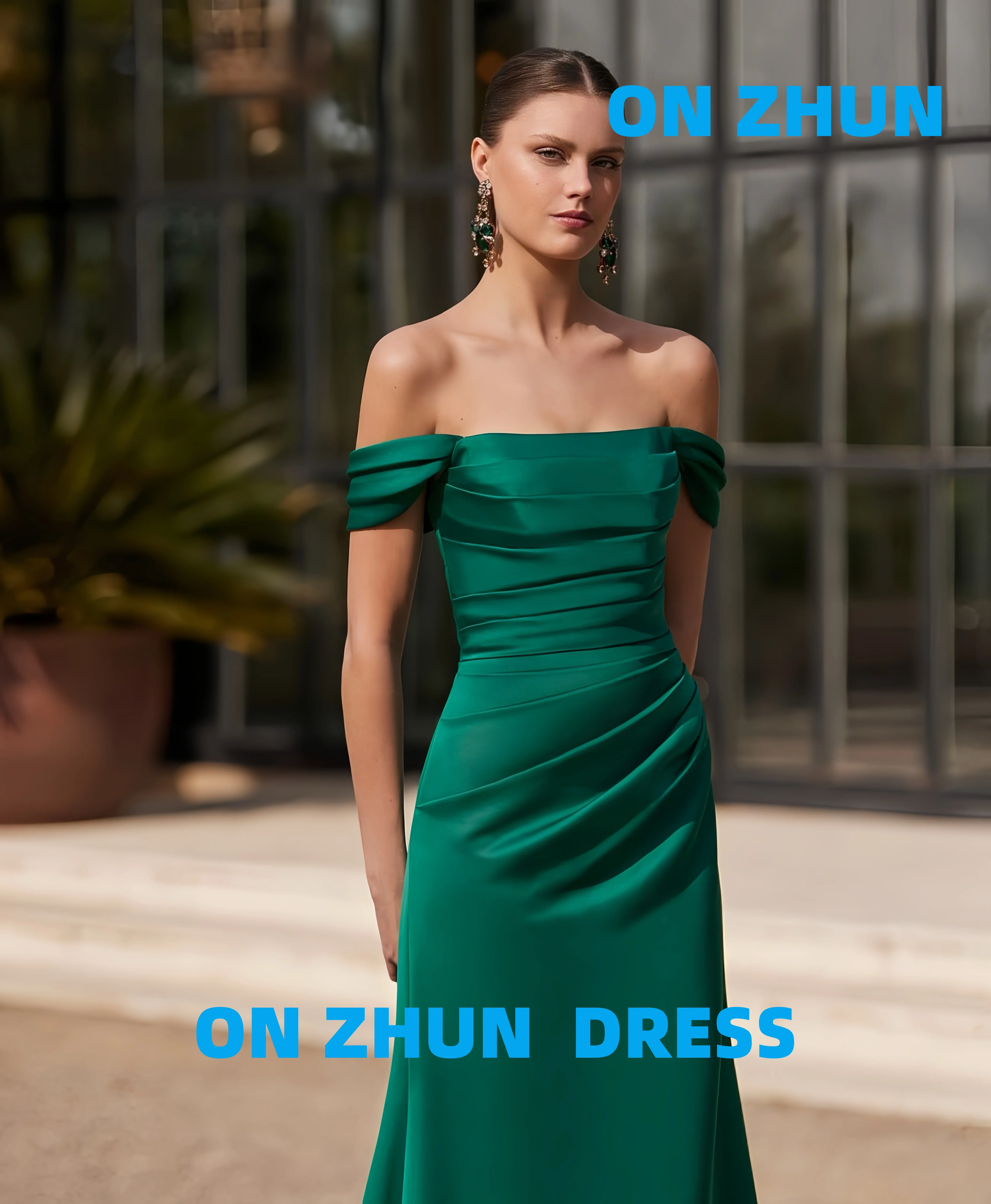 

Индивидуальные атласные роскошные вечерние платья без бретелек без рукавов A-LINE, женские вечерние платья, современные вечерние платья