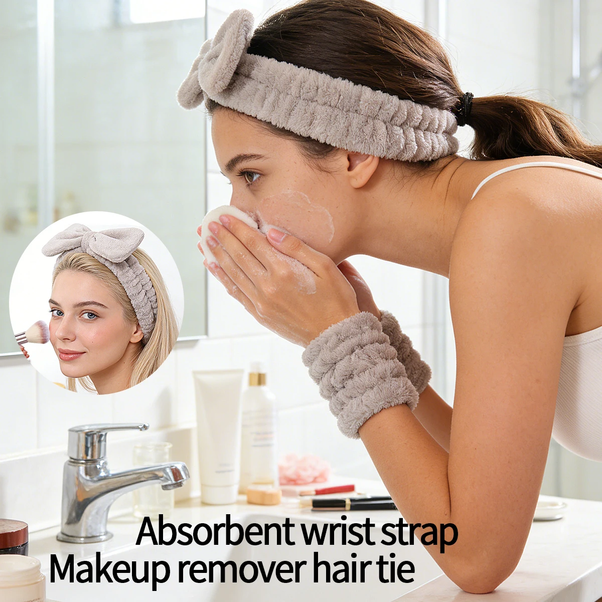 Grand ensemble de pinceaux de maquillage multifonctionnels, 15 pièces/20 pièces/36 pièces, ensemble de nettoyage de bouffées de poudre de maquillage et outils de nettoyage de pinceaux de maquillage