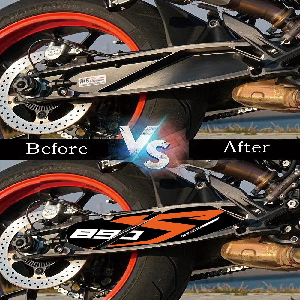 For KTM Duke 790 890 SwingArm Sticker Motorcycle Accessories Swing Arm Adventure Protector Decal R Duke790 Duke890 Duke890R 2023