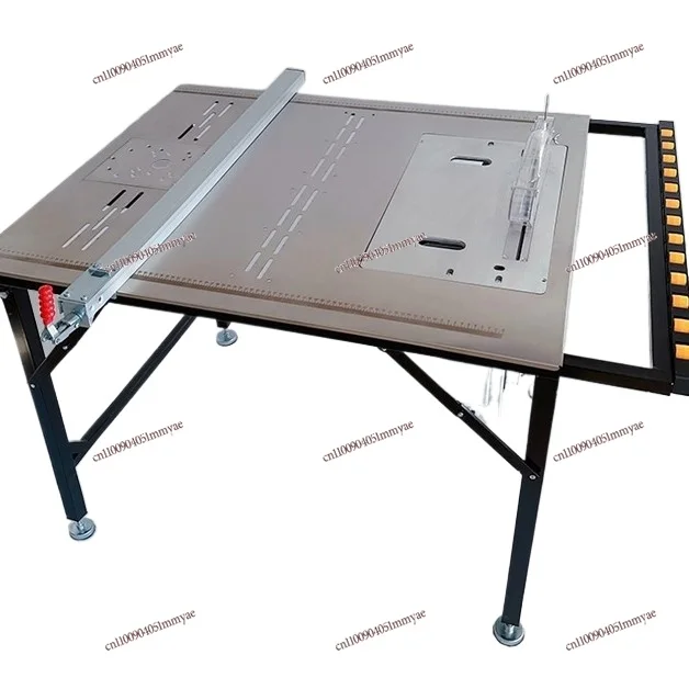 

Multifunctional Saw Table Push Table Flip chip Saw Portable Small Lifting Folding Multi station Woodworking Workbench