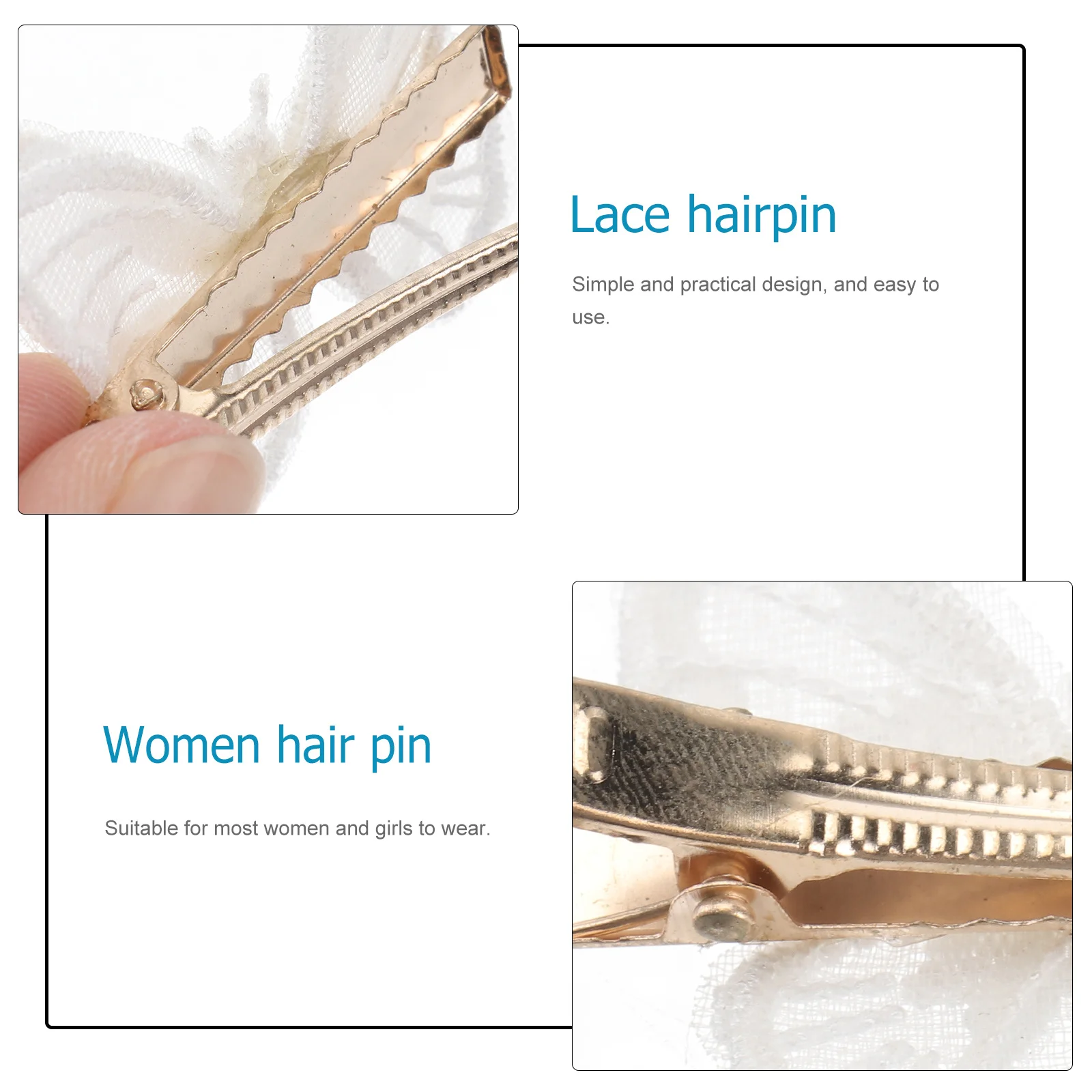 

10pcs Butterfly Metal Hairpin Accessory Lace Hairpin Women Lace Clip Pin Hair Clip Women Hair Claw