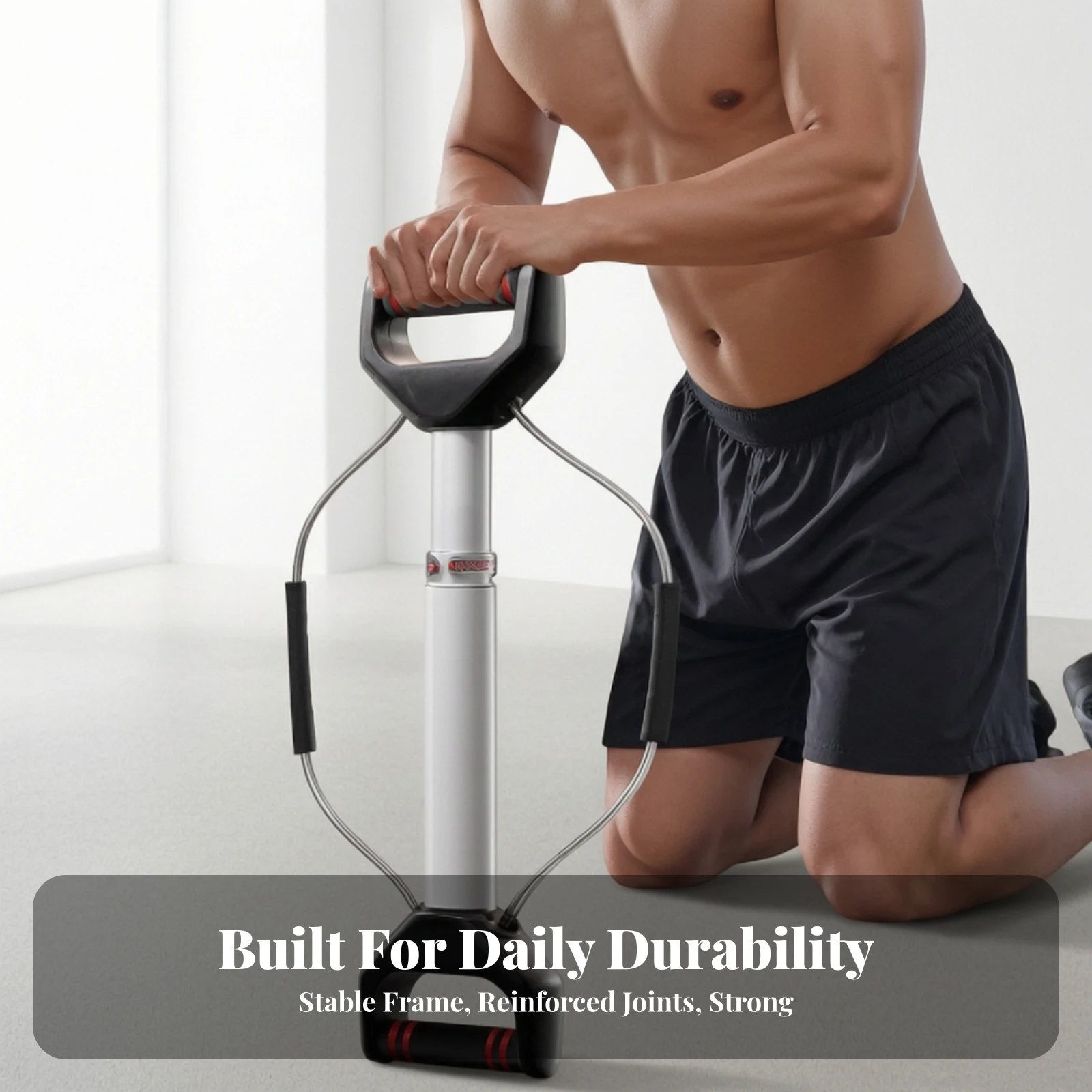 Resistance Resistance Device Multifunctional Multifunction Training Bar Resistance Bar with Tension Cords Compact for Beginners