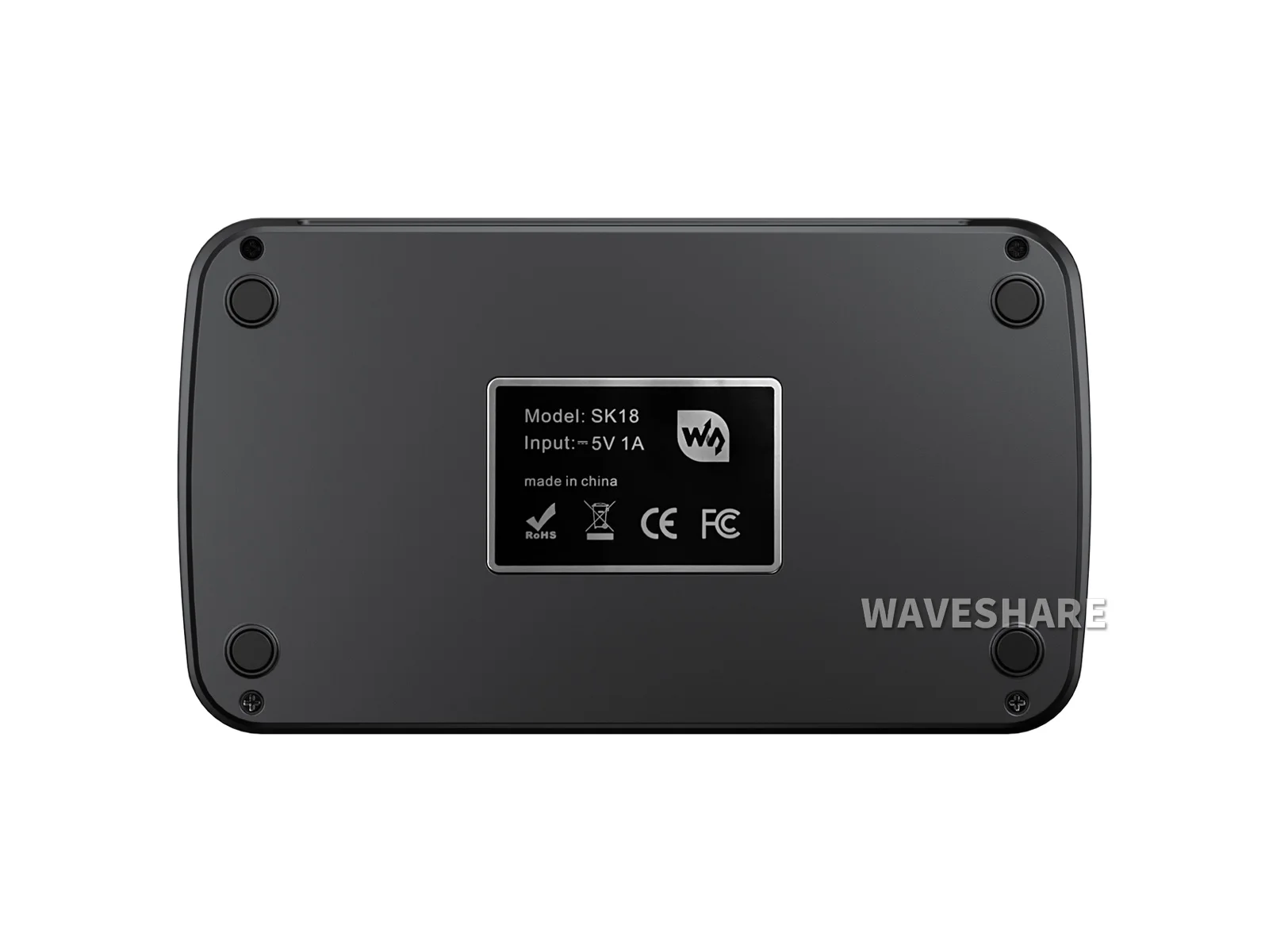 لوحة التحكم الصوتي AI متعددة الوظائف من Waveshare SK18، تدعم Linux + QMK معمارية ثنائي النظام وAIDA64 #3