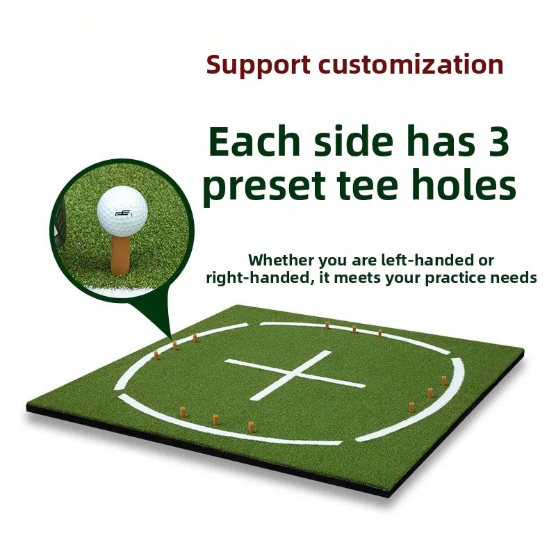 Custom Directly from the manufacturer Golf Coach Percussion Mat Indoor Practice Mat Portable Golf Percussion Mat Spot
