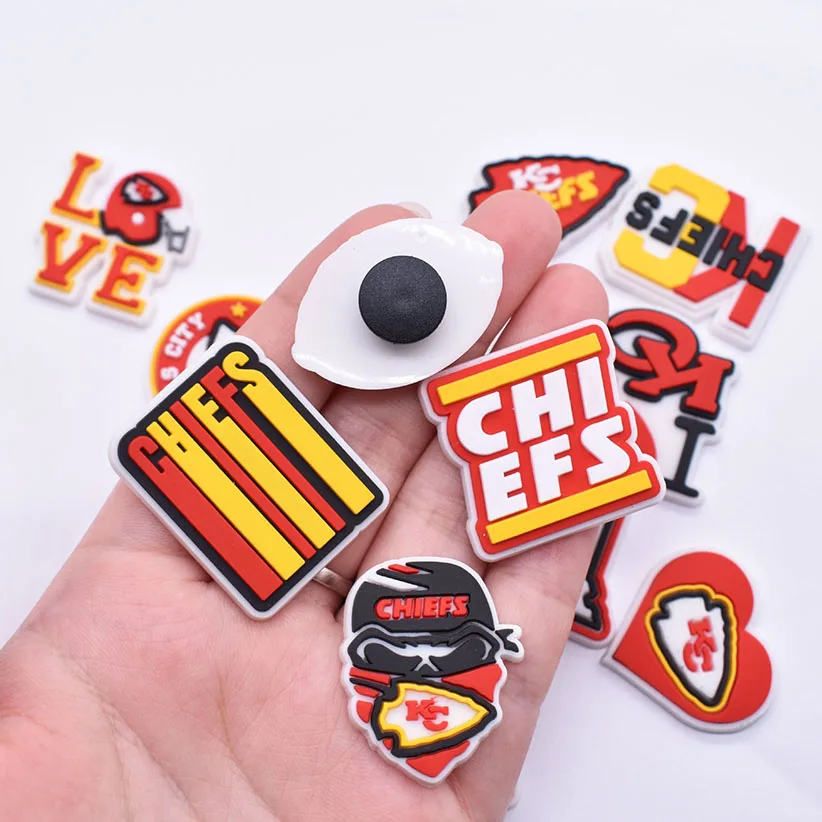 Wholesale Bulk 2023 Champions Team Football Pins 100Pcs Shoe Decoration For Bracelet Charm Kids Favors Birthday Gifts Supplies