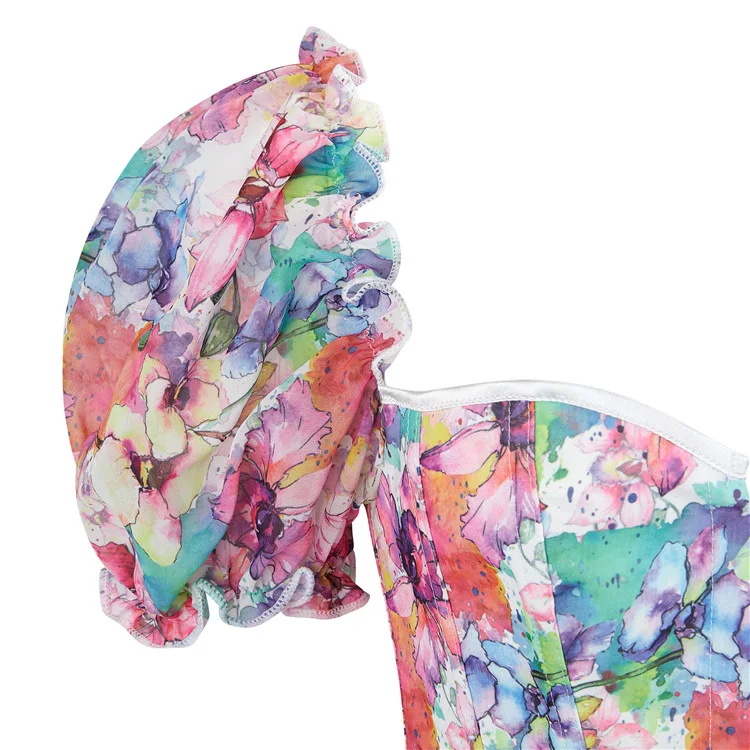 ملابس داخلية جديدة بأكمام قصيرة على الكتف من كلمة واحدة، ملابس داخلية صغيرة مطبوعة بالألوان، توصيل التجارة الإلكترونية عبر الحدود 2025 ne #5