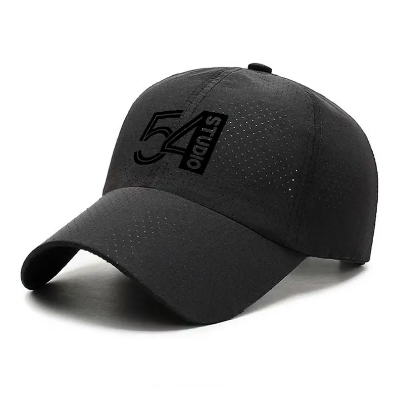 54 Studio Quick Dry Baseball Cap Unisex Breathable Outdoor Sun Hat Adjustable Sports Cap