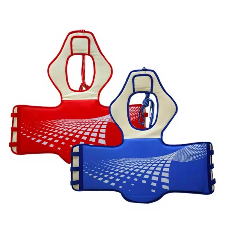 Design Taekwondo Electronic Protector Red and Blue WTF Custom Taekwondo Protector Large Safety Unisex Taekwondo Chest Protection