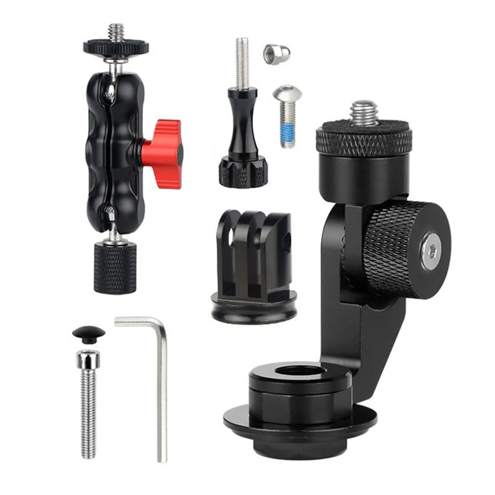 

Держатель из алюминиевого сплава, крепление для экшн-камеры, спорт на открытом воздухе, 28,6 мм, вынос велосипеда, регулируемое решение для крепления камеры