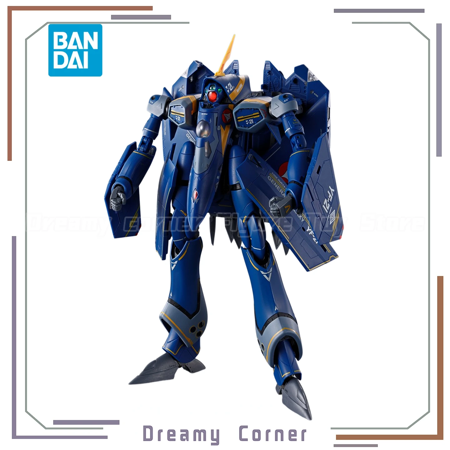 

【In Stock】BANDAI SPIRITS DX Chogokin YF-21 Macross Plus Sturmvogel II Mecha Toys Model