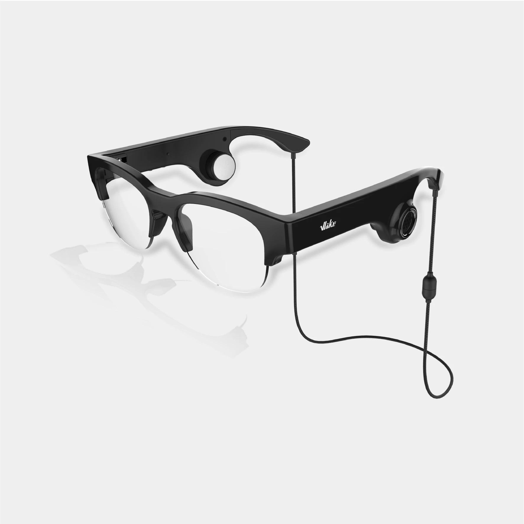 Smart glasses type bone conduction hearing aids