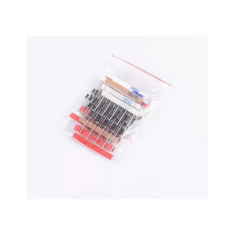 DIP Diode Pack 8values Total 100pcs Including 1N4148 1N4007 5819 5822 5408 etc. Assorted Kit