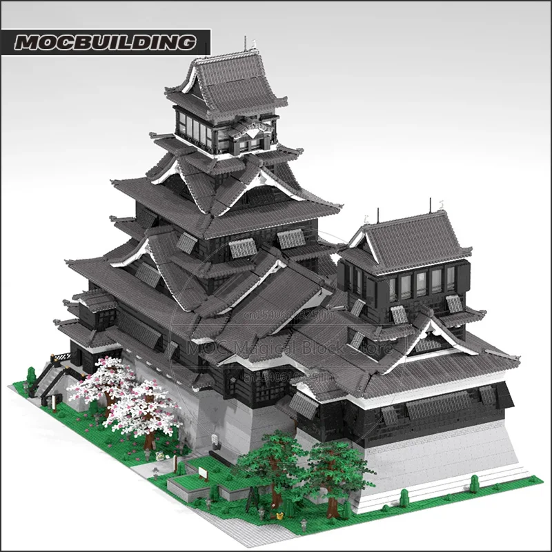 Famous Architecture MOC Castle Building Blocks Sets Technology Bricks Collection Model DIY Assembly Toys Xmas Gifts