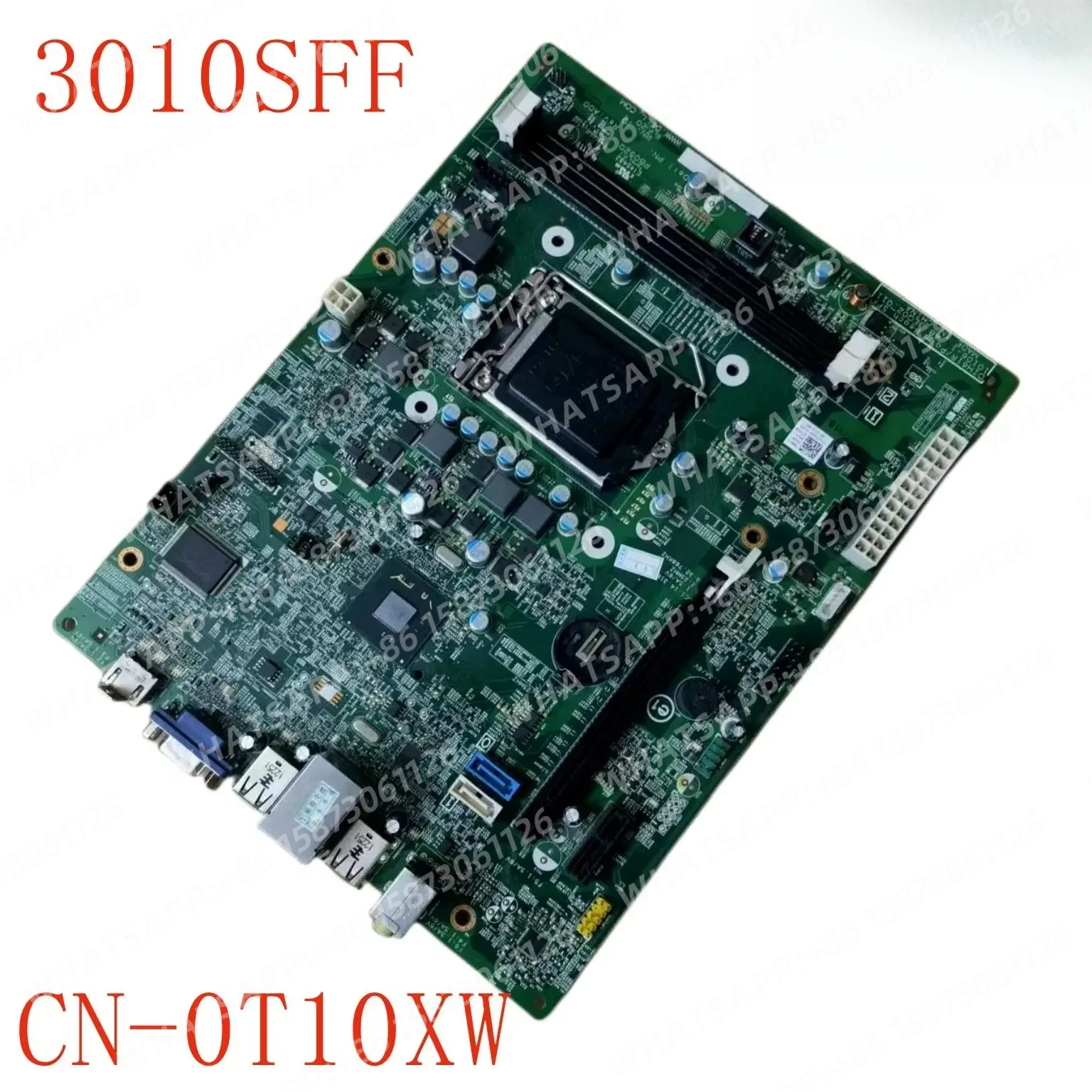 Placa base para OptiPlex 3010 SFF H61 48.3EQ02.011 DIH61R / Palm Beach 10106-1 CN-0T10XW