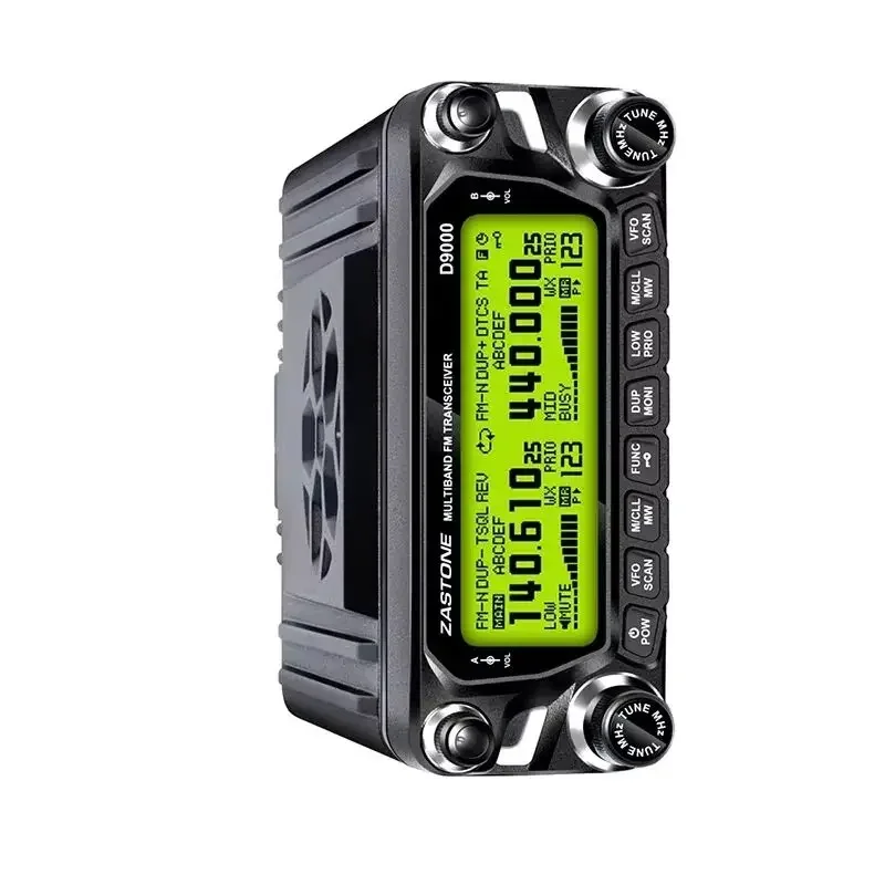 Rádio Transceptor Veicular Zastone D9000 50W UHF/VHF 136-174/400-520MHz Rádio Bidirecional Transceptor HF para Radioamador