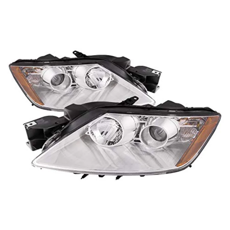 

Фары проектора для Mazda CX7 20072011 с хромированным корпусом, галогенные лампы, левая и правая фара со стороны пассажира для