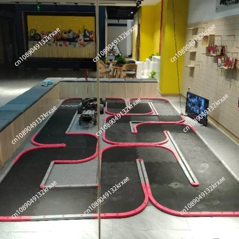1/28 Scale RC Race Track Set, RC Racing Car Track for Track Racing Game