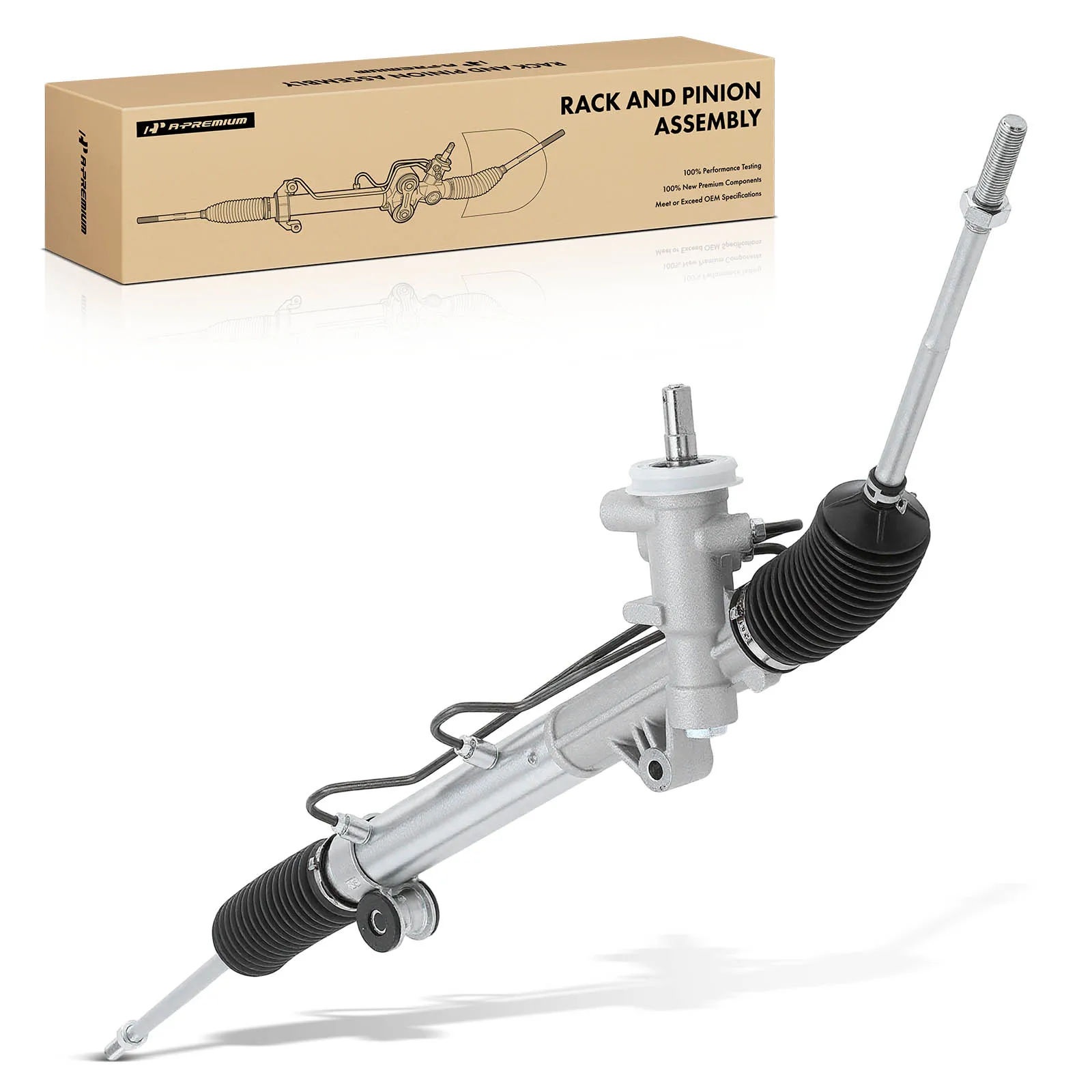 A-Premium Power Steering Rack and Pinion Assembly for Saturn Relay 2005-2007 Buick Terraza 2005-2007 Pontiac Montana 2005-2009