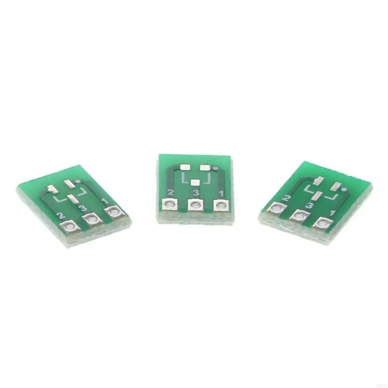 MOLF 10 Pcs 양면 SOT23-3-DIP SIP3 어댑터 PCB 보드 DIY 변환기
