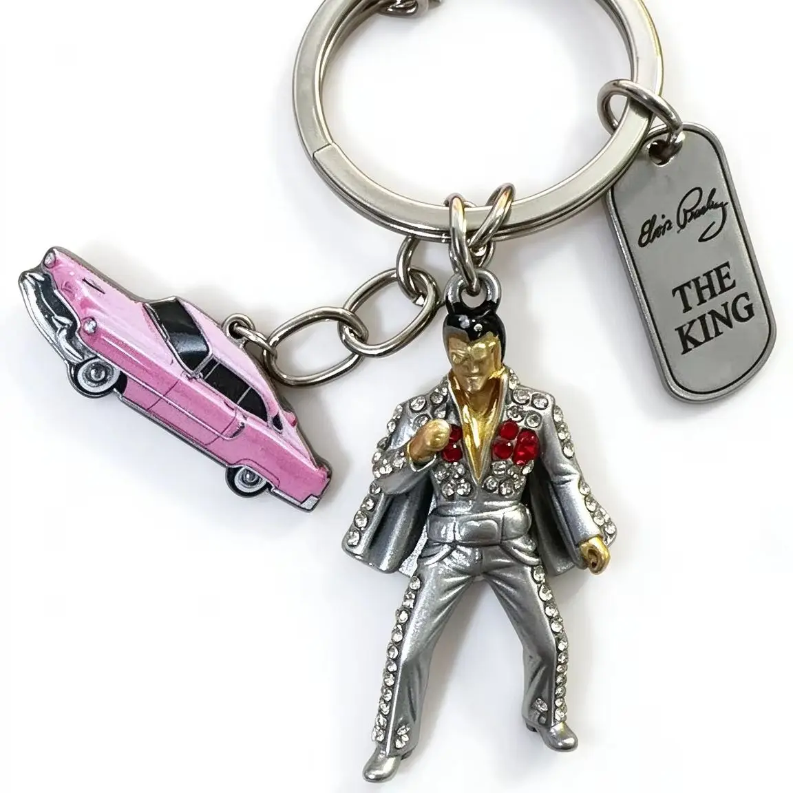 Creative 4 Styles Michael Jackson Keychain Music Idol Doll Machine Key Chain Bag Accessory Chain Pendant