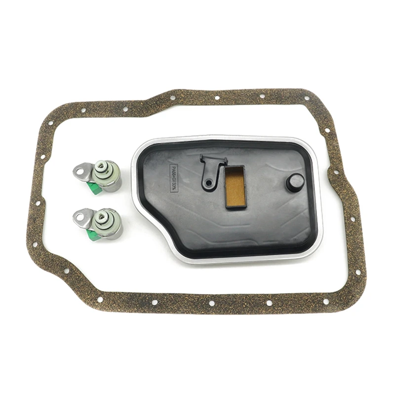 

Комплект обслуживания электромагнитного фильтра трансмиссии, масляный фильтр трансмиссии для Ford 2000-2012 Mazda 2002-2010 4F27E