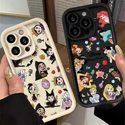 Disneys heiße prinzessin hexe telefon hülle für xiaomi redmi 9a 9c 10 10c 12 12c k30 k40 k50 note 10 11 12 13 pro 5g abdeckung