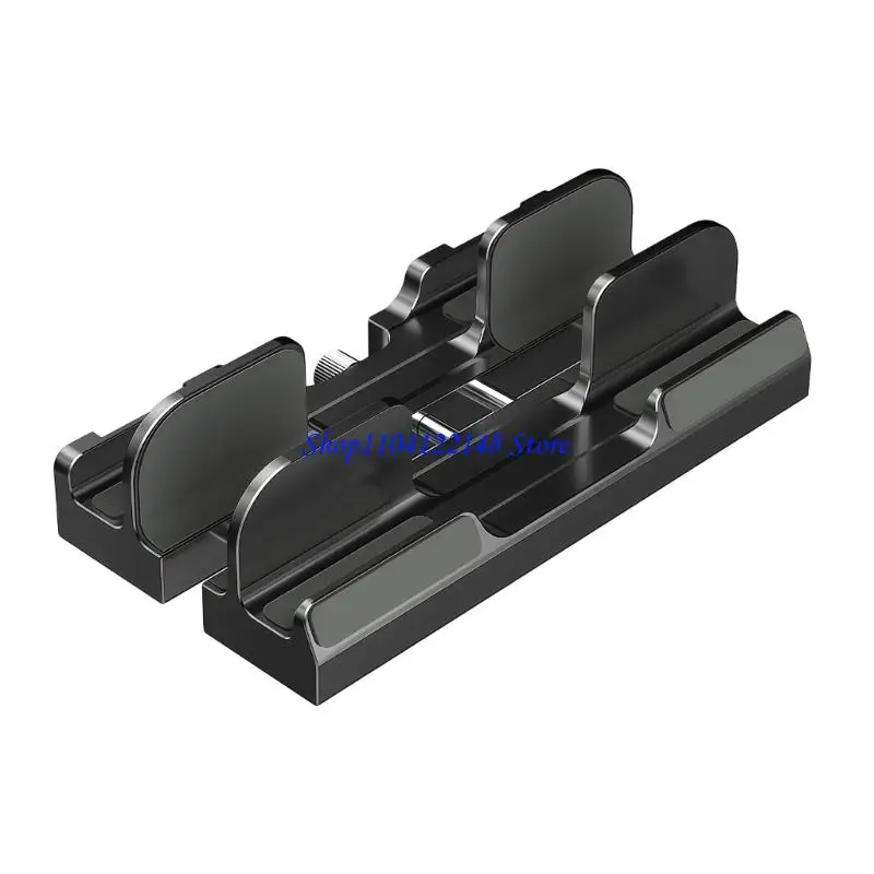 P9FA Vertical Laptop Stand Adjustable Slot Suitable for Desktop Space Saving Laptop Vertical Stand for Laptop Notebook