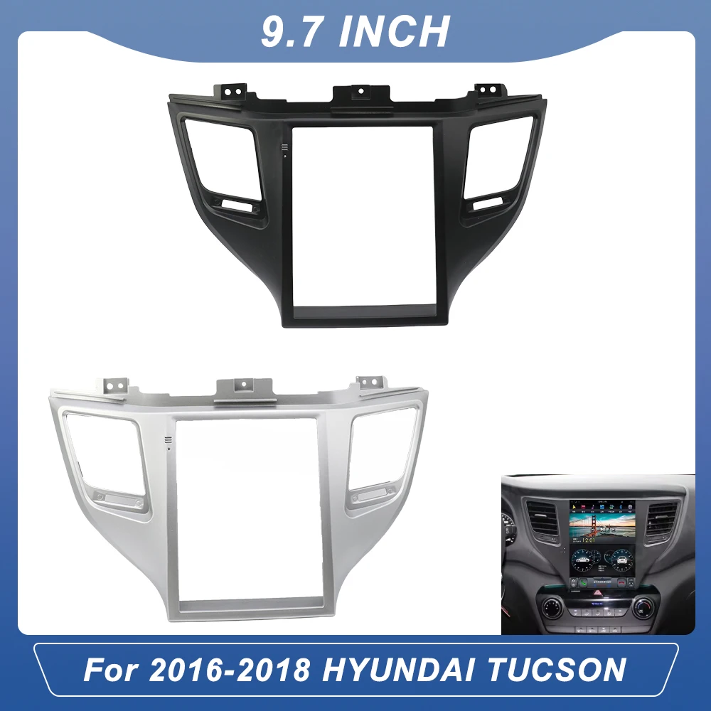 

9.7 Рамка IVERTICAL SCREEN Автомобильный радиоприемник Tesla Style Android Стереоплеер 2Din Панель головное устройство для 2016-2018 HYUNDAI TUCSON
