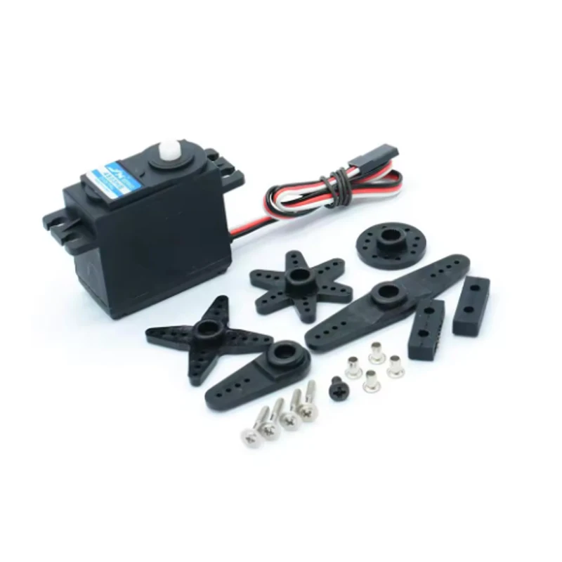 JX Servo PDI-4503HB Engrenagem Plástica 120 °   Servo de grande torque padrão digital 330Hz para acessórios de robô de carro tanque de drone de helicóptero