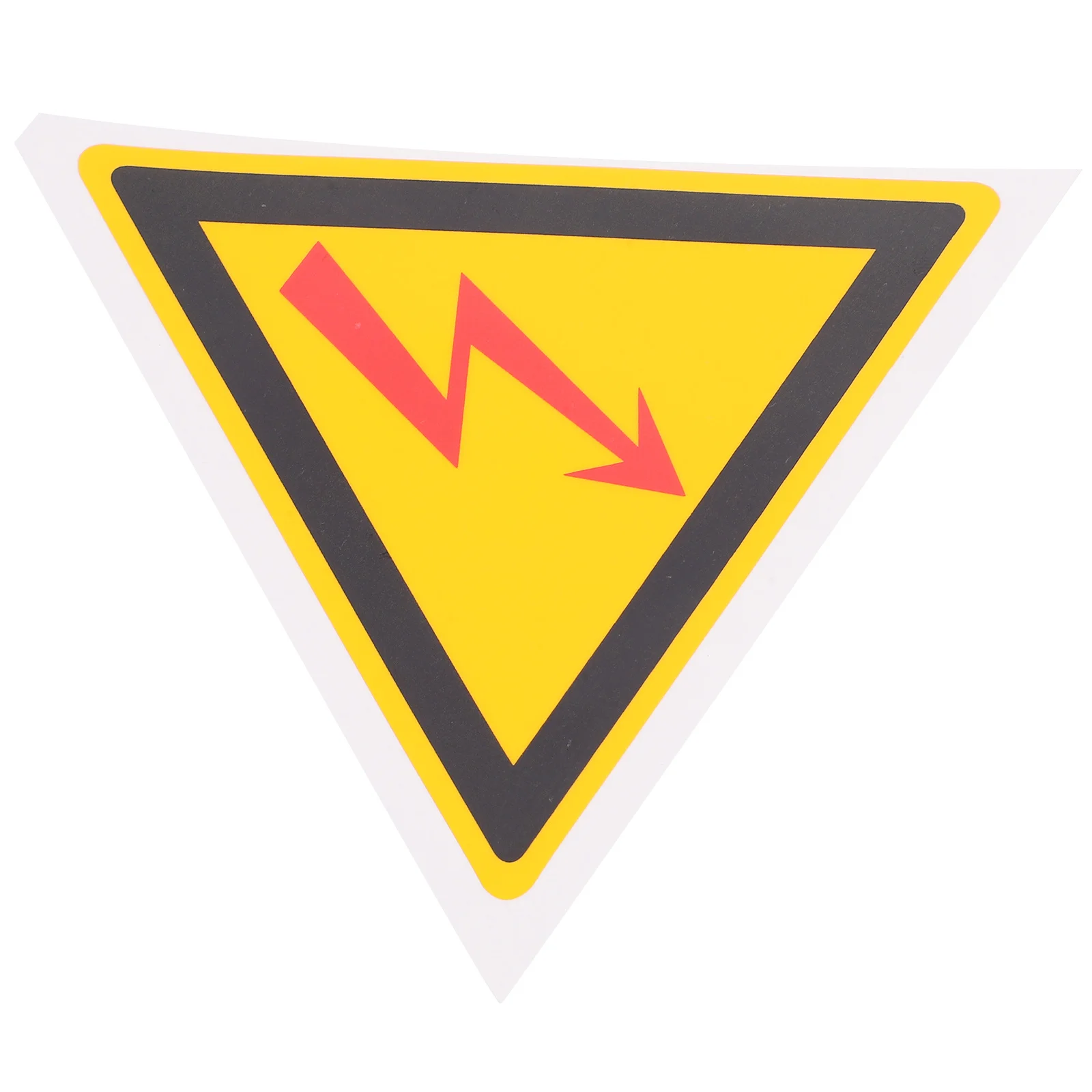 

Warning Electrical Shocks Sign Self Adhesive Safety Equipment Caution Triangle Sticker For Machine Instrument Protection