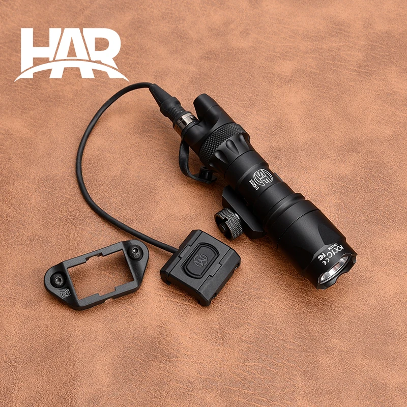 

WADSN Tactical M300 M600C Flashlight Set Pressure Switch Tail Cap SF Plug Fits 20mm Rail Outdoor Sport LED Accessories