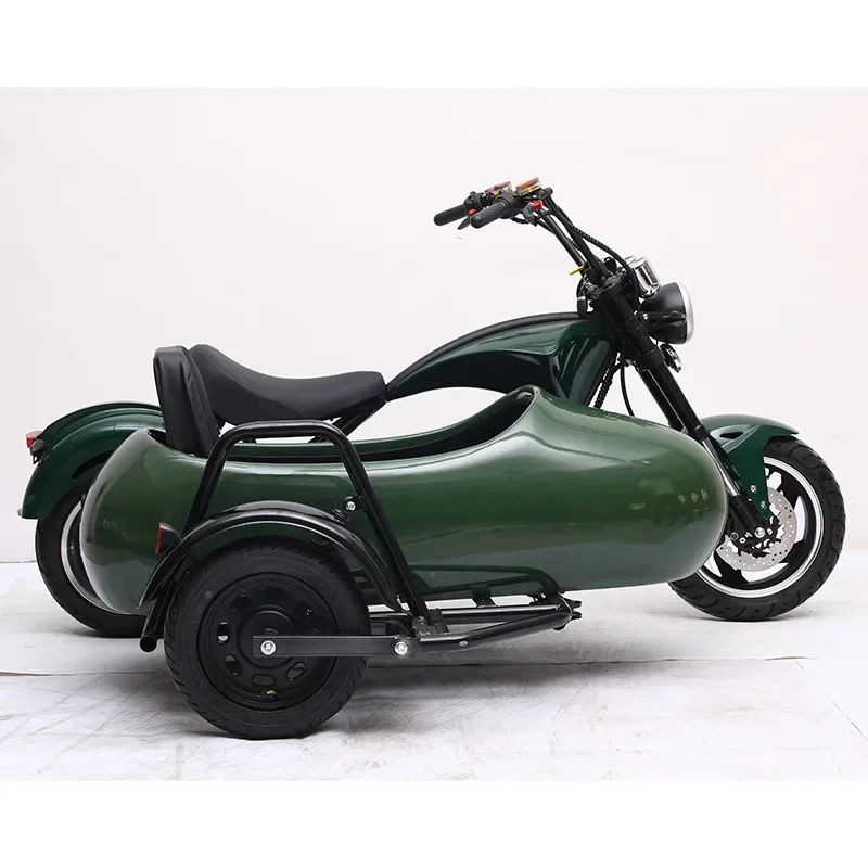 

2000W Electric Motorcycles/scooter With Sidecar For Sale Tricycle Electric Cargo