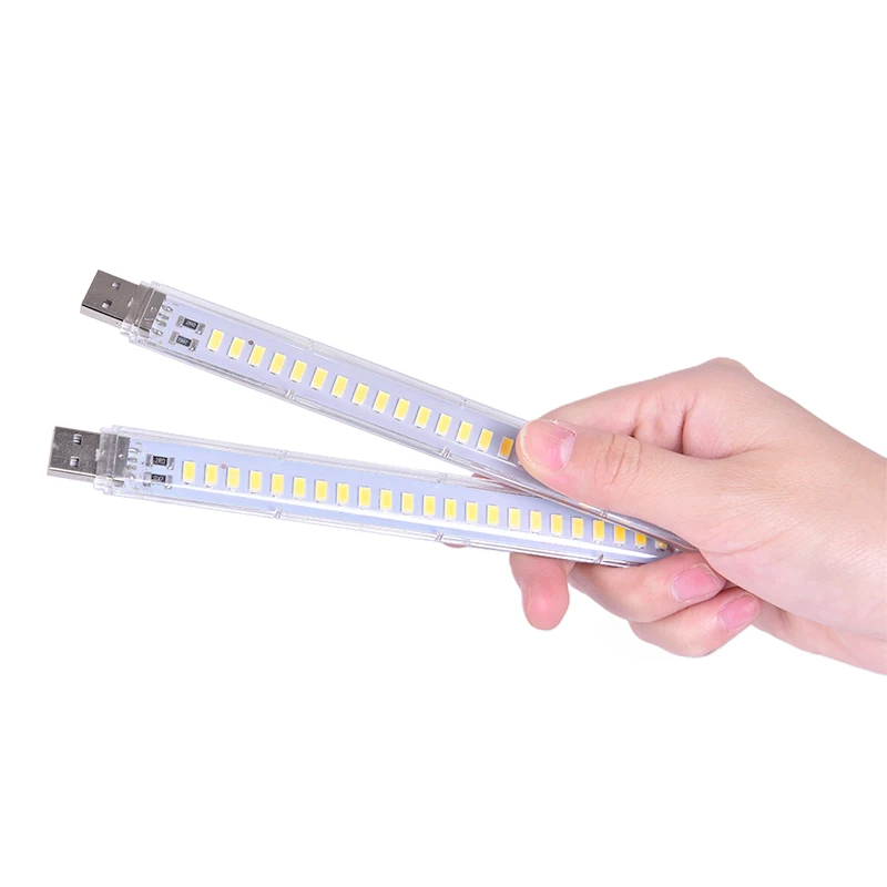 5V 12W USB LED Night Light 24 LEDs USB Reading Table Lamp Book Lights