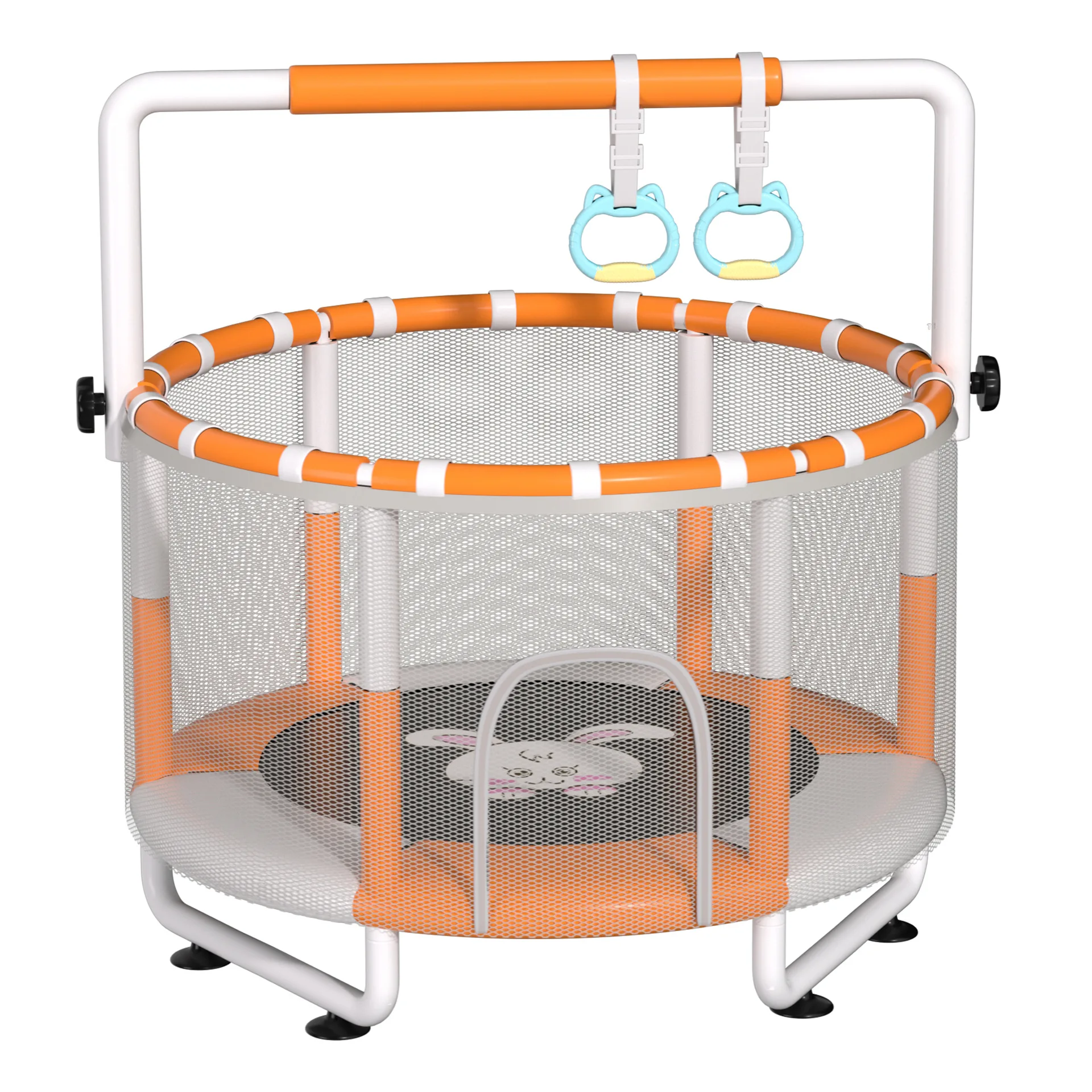 Home Children Indoor Baby Family Small Protective Net Bounce Bed Kids Bouncer