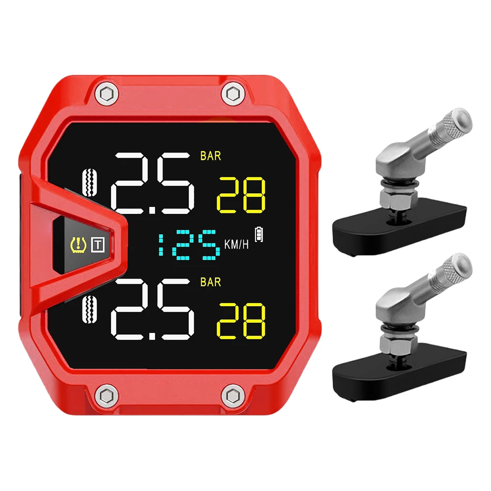 

Монитор давления воздуха в шинах для велосипедов с USB-портом, беспроводной детектор давления в шинах, быстрая зарядка QC3.0 для велоспорта на открытом воздухе, спортивные аксессуары