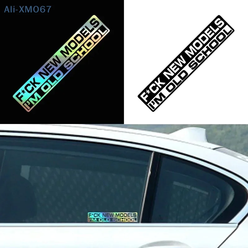 15*3CM Personal Creative Letter Car Sticker Waterproof Vinyl Reflective Sticker Decals Suitable For Motorcycle Car Truck Laptop