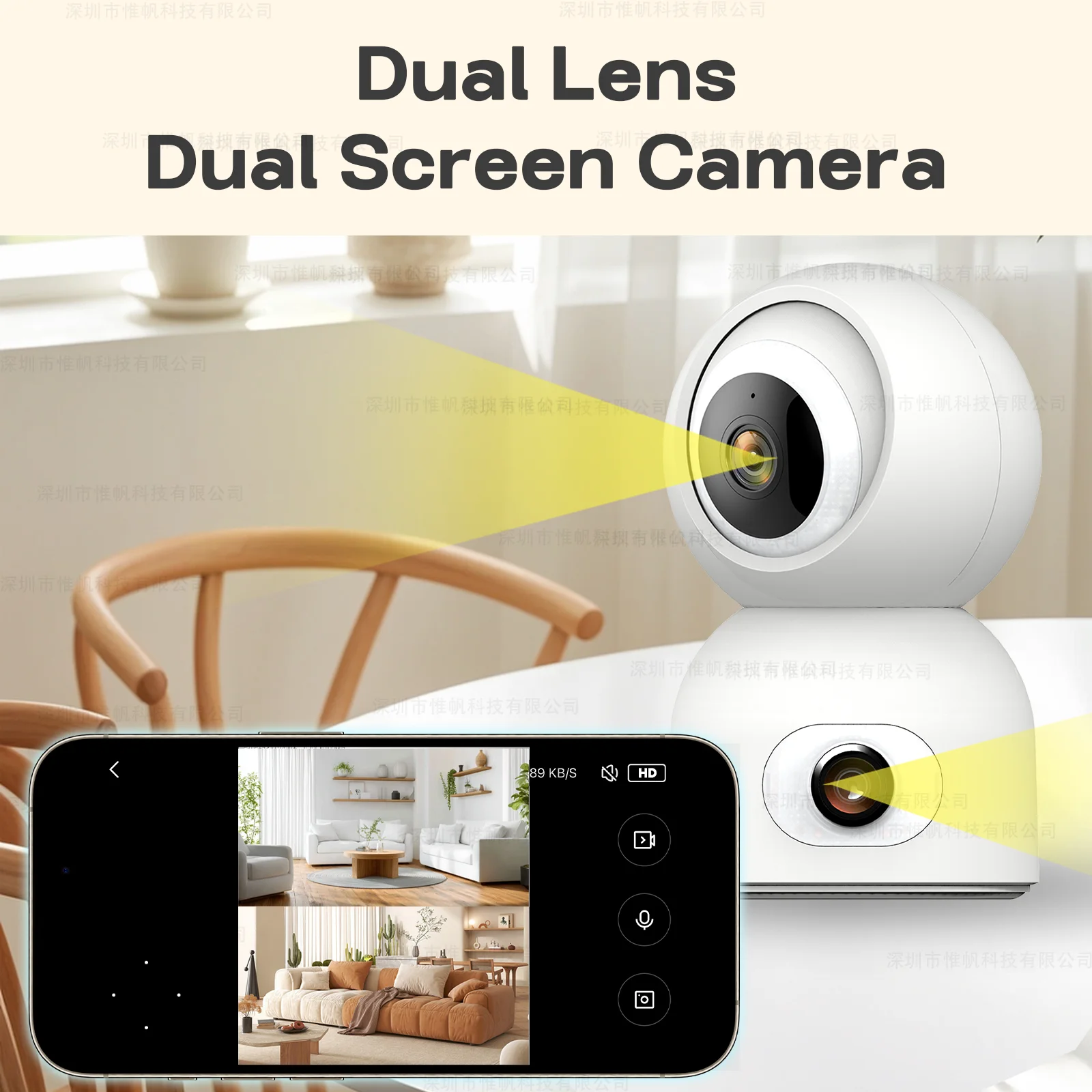 ANSVICAM 8MP 4K Bebek Monitörü - Home Security Google Camera incelemesi ve fiyatı