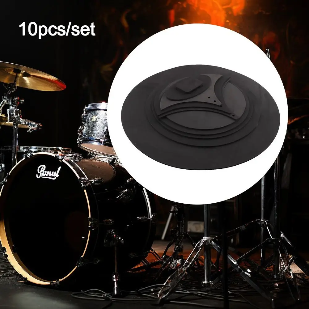 Music Practice Noise Reduction Drum Soundproofing Pad Drumming Practice Pad Jazz Drum Mute Silencer