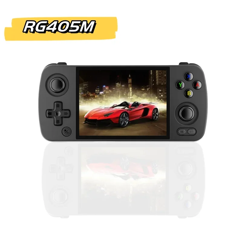 RG405M Metal Handheld Game Console Android 12 System Unisoc Tiger T618 4 Inch IPS Screen Game Player Support OTA Update