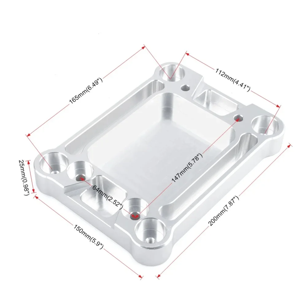 1 Set Shifter Box Plate Adapter Gear Lever Base Plate For Civic For Integra For RSX For K-Series For K20 For K24 Engine