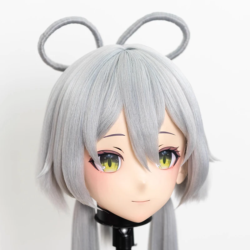 Customize Full Head Resin Cartoon Cosplay BJD Masks Japanese Character Anime Role Play Crossdress Kigurumi Masks