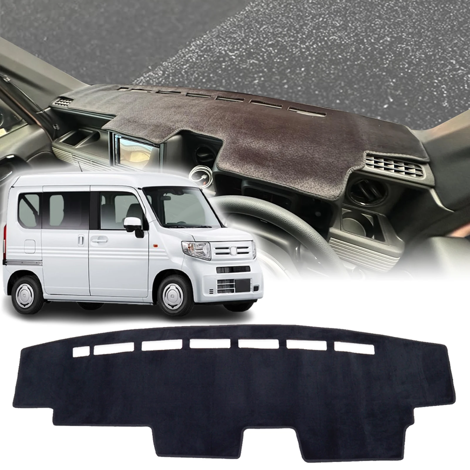 

fit for Honda N-VAN NVAN 2018-2025 JJ1 JJ2 RHD Car Dashmat Dashboard Cover Pad Protective Carpet DashMat Sunshade Accessories
