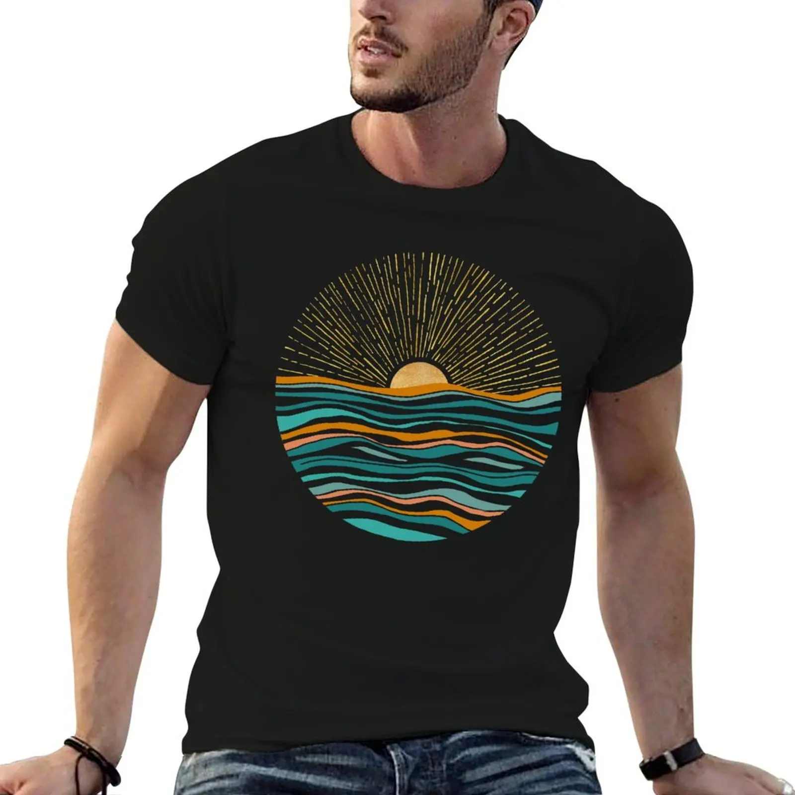 Hello Sunshine T-Shirt Street Art Print Tee Shirt