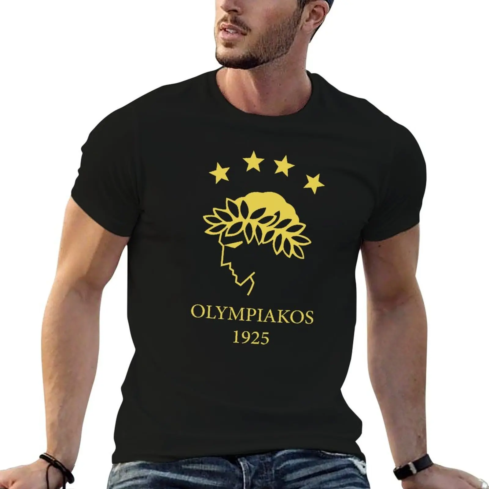 Olympiakos T-Shirt vintage clothes clothes mens graphic t-shirts hip hop
