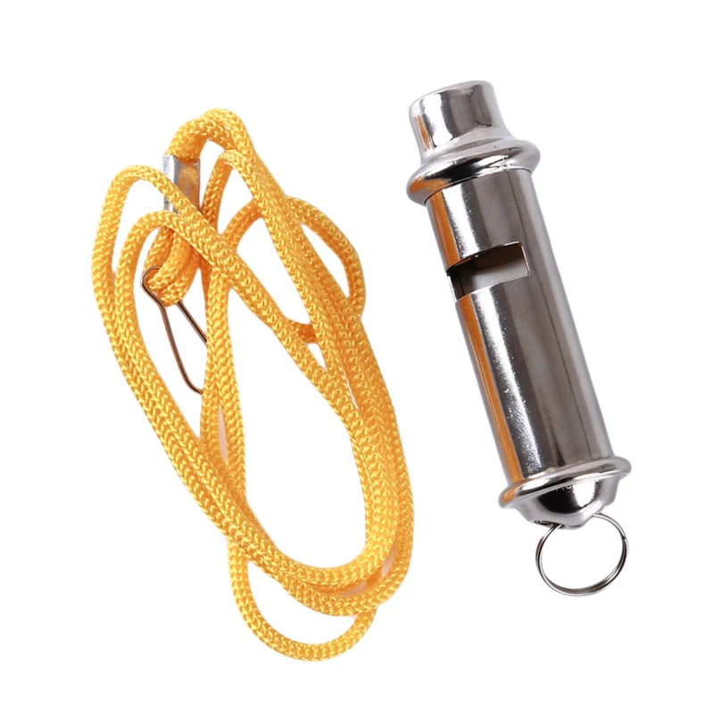 Whistle Stainless Steel High Frequency Training Force Traffic Referee Command Survival In The Wild Portable Whistles