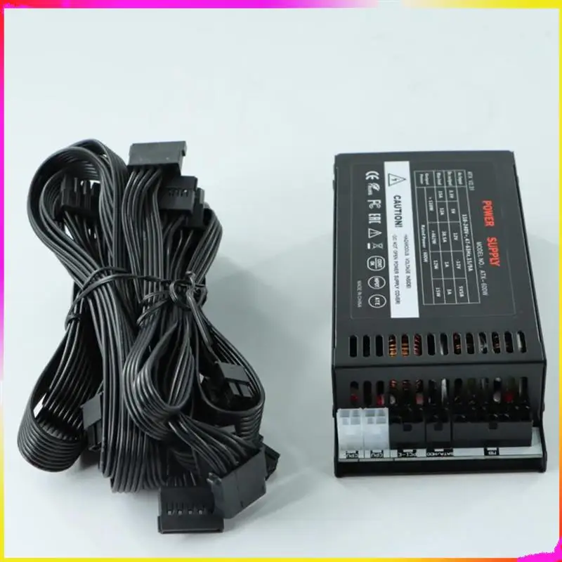 M04K ENP-7660B New 600W 1U Flex ATX Full Modular PC Power Supply For K39 ITX Mini Case Gaming Desktop 110-264V