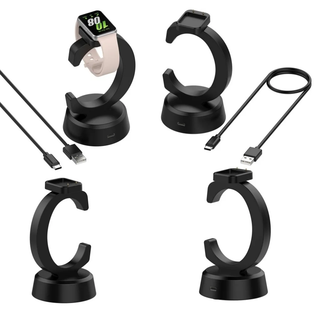 Fast Charging Dock Charger Cradle for Keep B5 B4 Lite USB Charger Stand Wired Cable Smart Watch Accessories C-shaped charging br