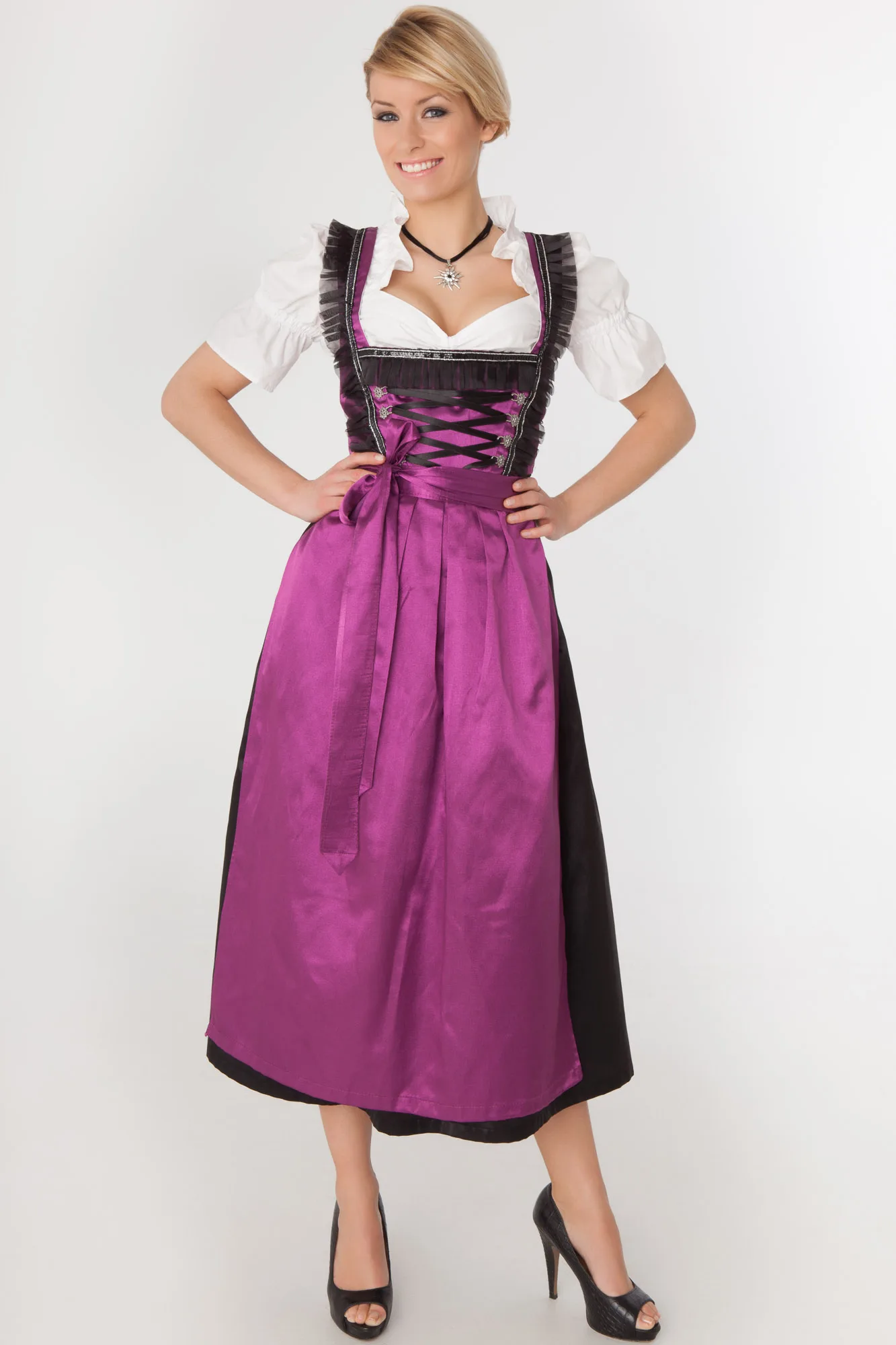 Groot formaat Halloween biermeisje Dr Beierse traditionele nationale kostuum Dames meid Outfit Oktoberfest etnisch toneelkostuum