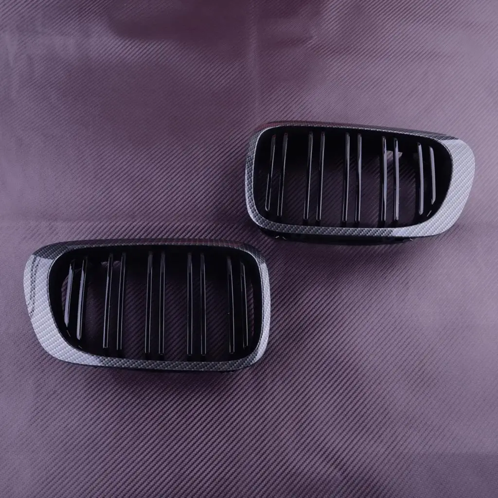 

2 шт., автомобильная решетка для радиатора BMW E46