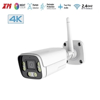 4K IMX415 Wireless IP Camera 8MP WiFi Outdoor Waterproof CCTV Security System Viewable via ICSee App XM